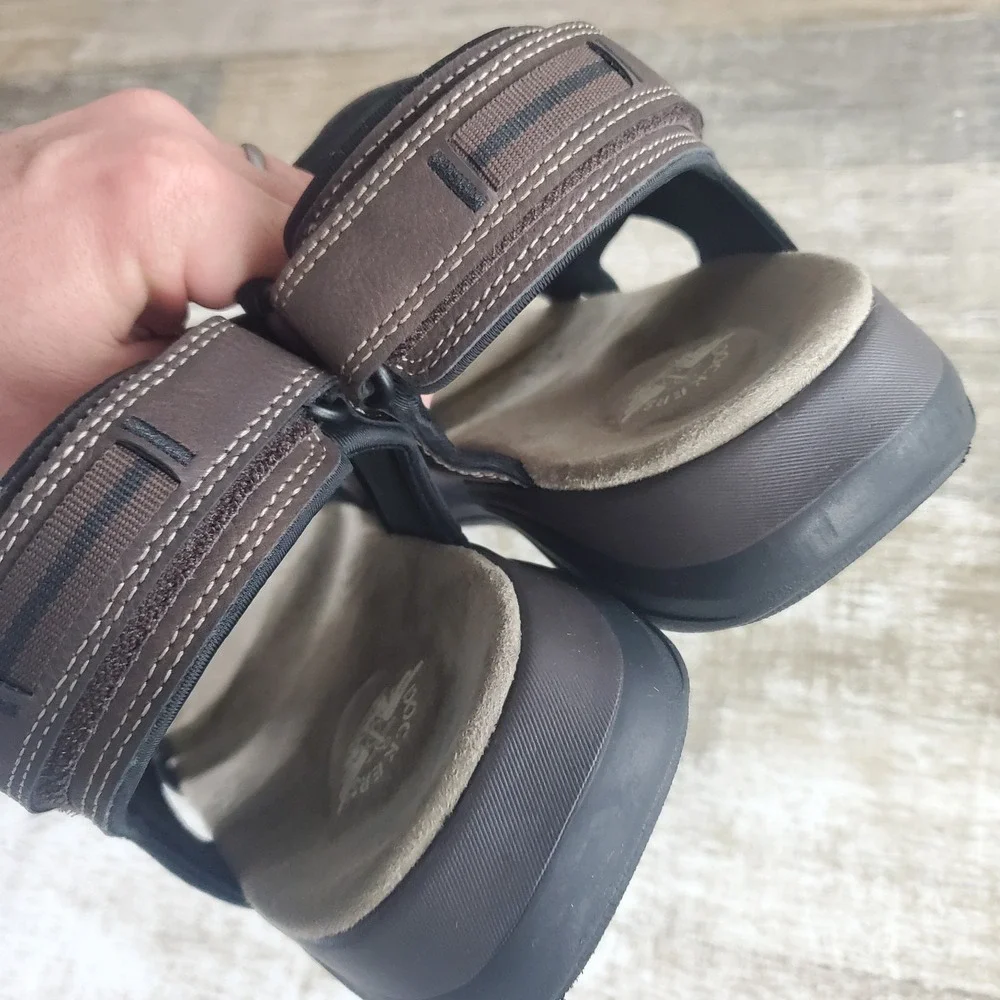 Dockers Bradburn Sport Sandals Mens Sz 14 Supreme Comfort Hook & Loop